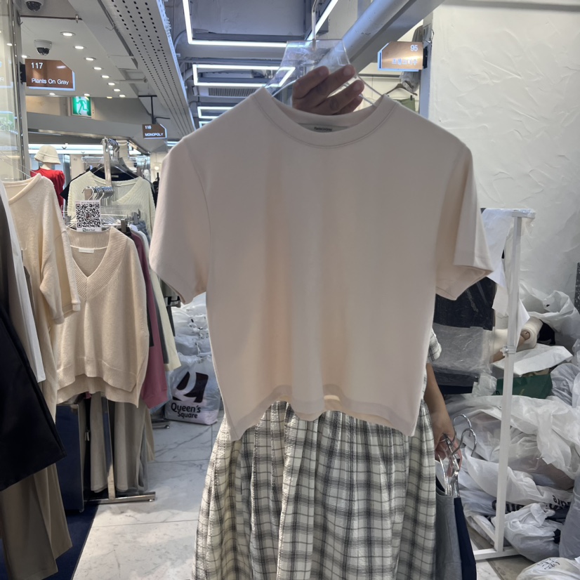 PLANTS ON GRAY直郵韓國代購女裝新款職業推薦人氣熱賣T恤PLANTS ON GRAYT恤圖色4