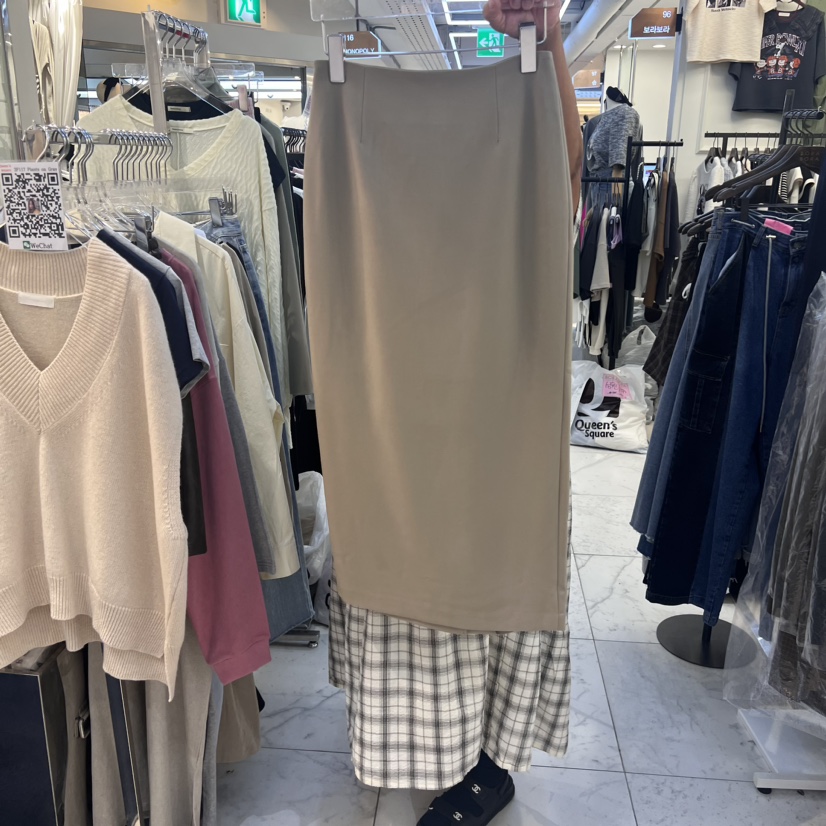 PLANTS ON GRAY韓國直郵東大門代購女裝新款熱賣半身裙中短裙PLANTS ON GRAY半身裙/中短裙圖色2