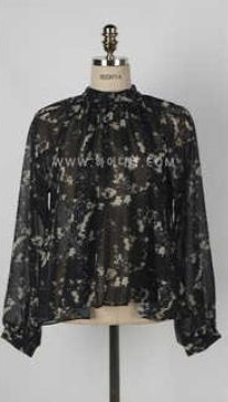 火Ⅱ-화투-T韓國直郵東大門實拍女裝新品推薦職業襯衫蕾絲衫火Ⅱ襯衫/蕾絲衫圖色2