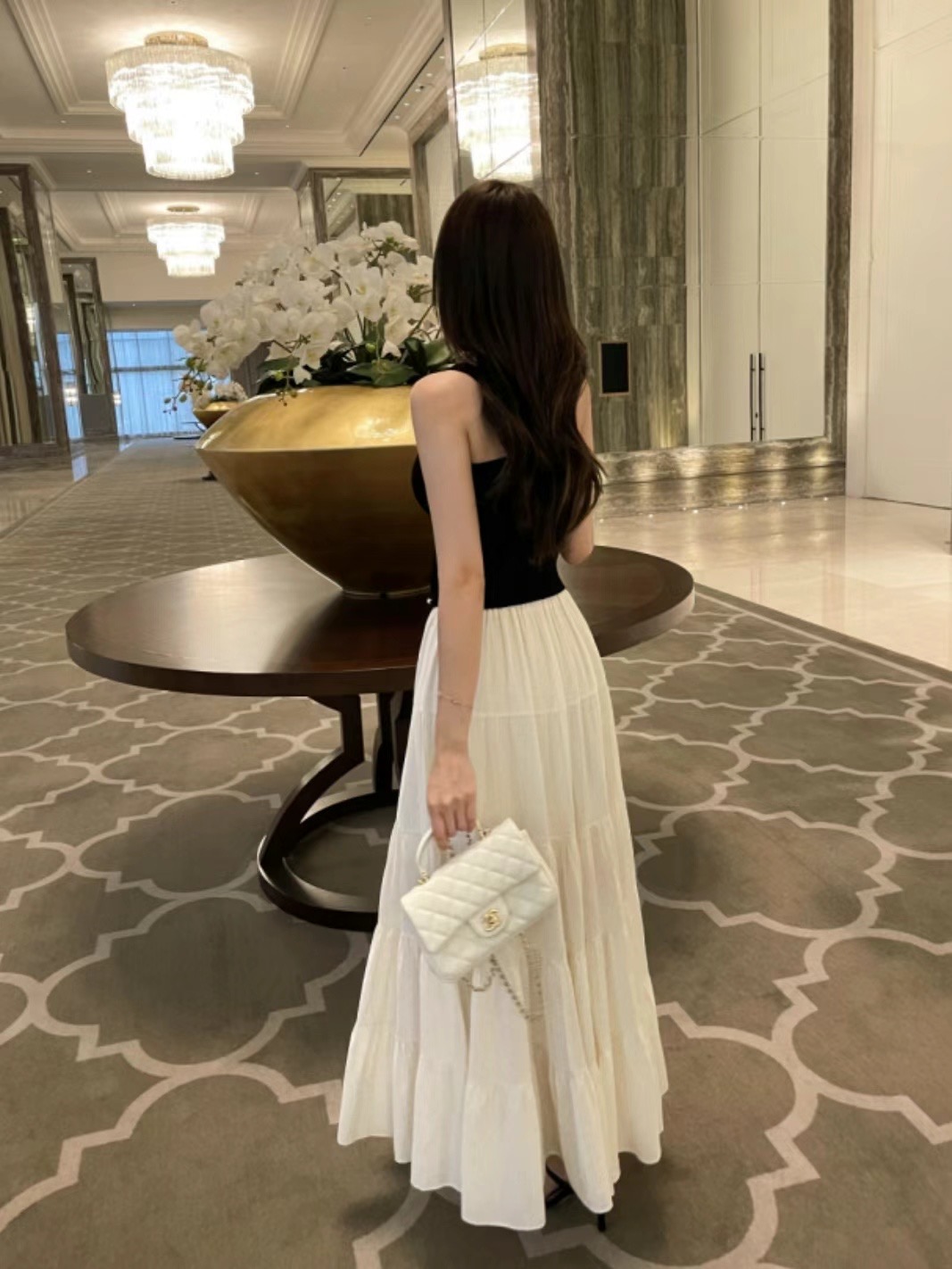 BOUND韓國直郵女裝新品人氣職業時尚熱賣24秋冬真品推薦長裙BOUND長裙