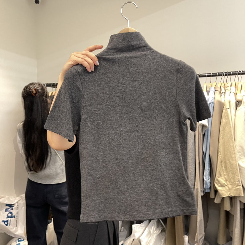 OBJECT韓國直郵東大門實拍女裝新品真品時尚職業24秋冬T恤OBJECTT恤圖色3