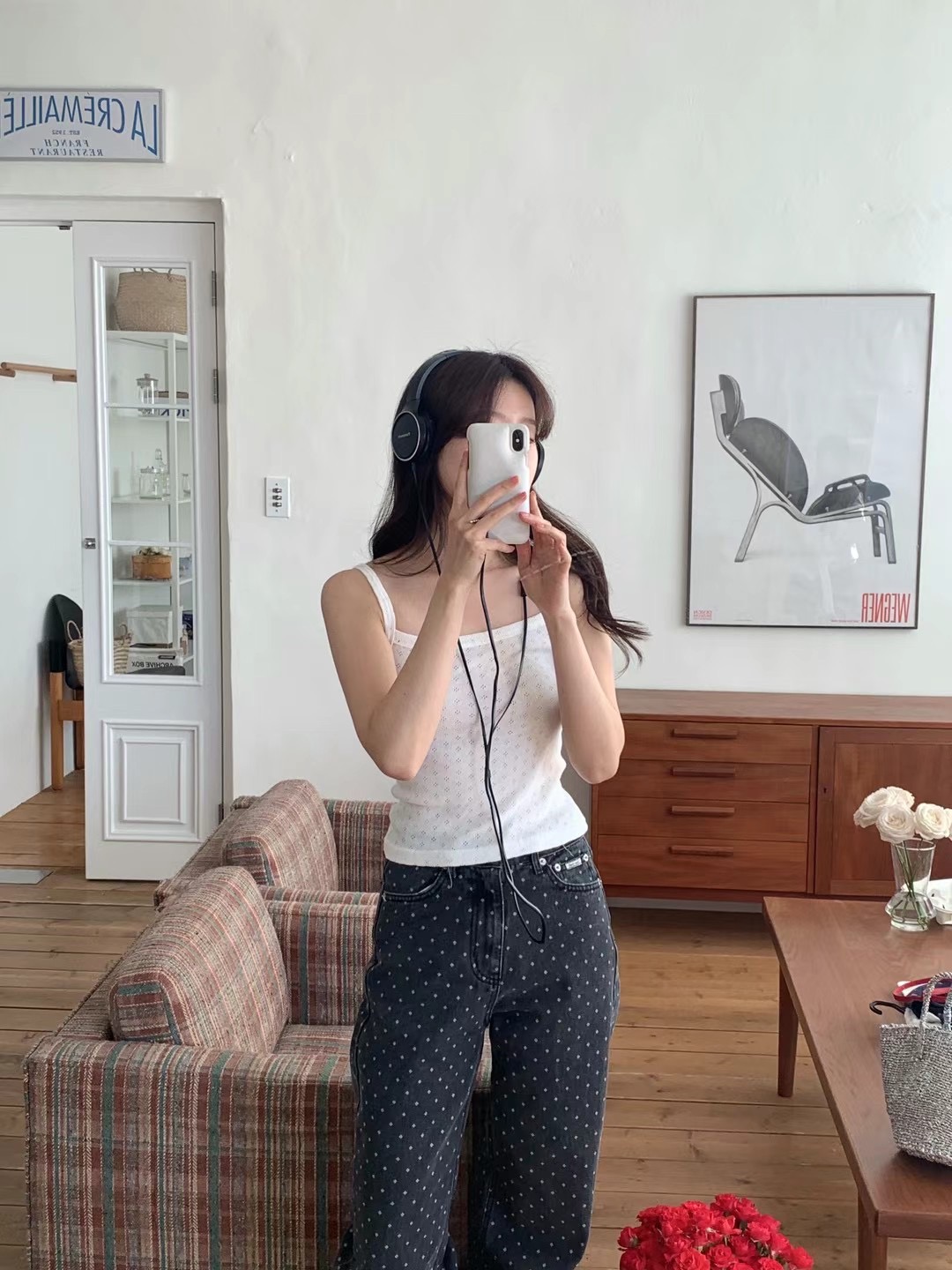OUIR韓國直郵女裝新款時尚真品推薦職業24秋冬熱賣吊帶背心OUIR吊帶/背心