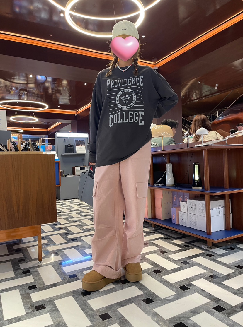 CRACKERS直郵韓國代購女裝新品休閑熱賣職業24秋冬休閑褲CRACKERS休閑褲