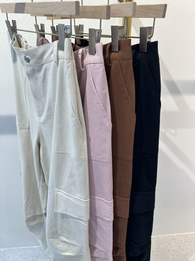 CRACKERS直郵韓國代購女裝新品休閑熱賣職業24秋冬休閑褲CRACKERS休閑褲