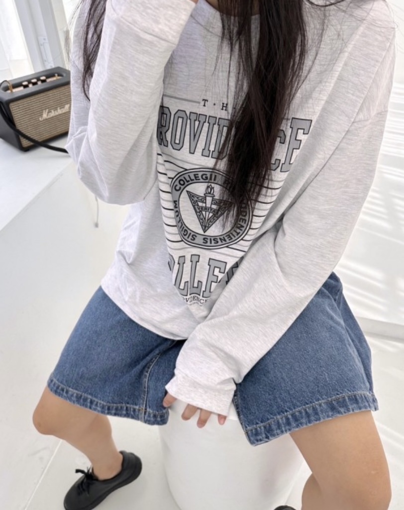 CRACKERS韓國直郵東大門實拍女裝新款職業推薦真品熱賣長袖T恤CRACKERS長袖T恤