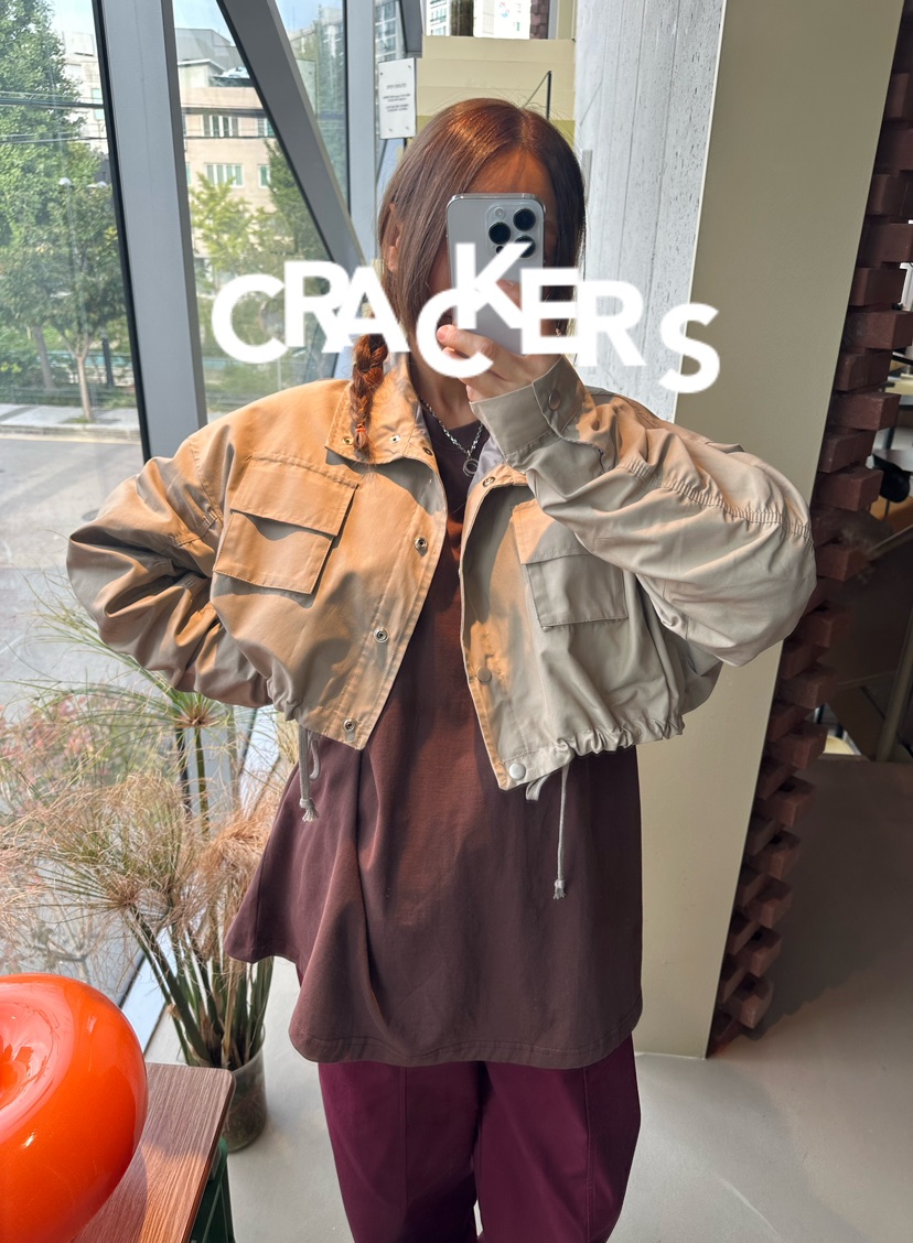 CRACKERS韓國直郵東大門實拍女裝新品推薦休閑熱賣職業夾克CRACKERS夾克