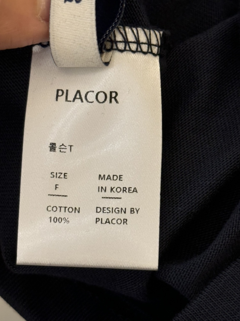 PLACOR/regularly韓國直郵東大門實拍女裝新品時尚熱賣T恤REGULARLY/PLACORT恤