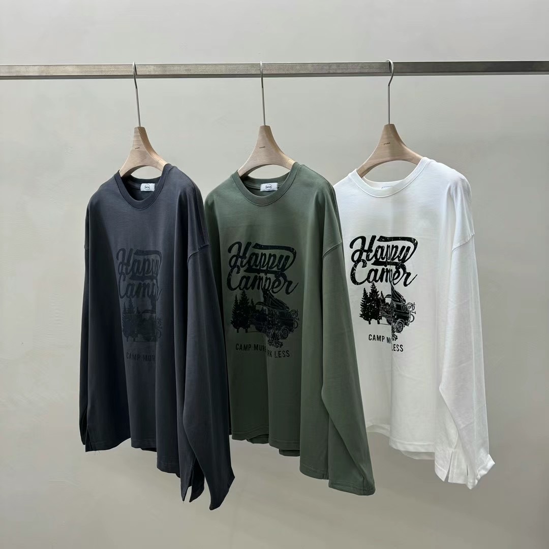 COIN韓國直郵東大門實拍女裝新款人氣推薦真品熱賣24秋冬長袖T恤COIN長袖T恤