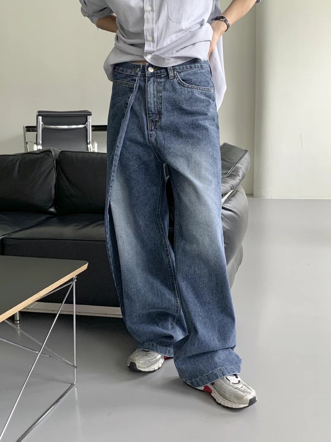 BLUE GIRL韓國直郵東大門代購女裝新品真品職業推薦牛仔褲BLUE GIRL牛仔褲
