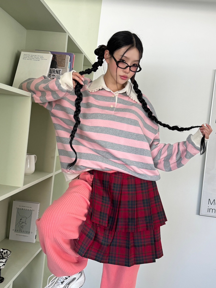 MAISON DE GLORY韓國直郵東大門代購女裝新品時尚人氣衛衣MAISON DE GLORY衛衣圖色3