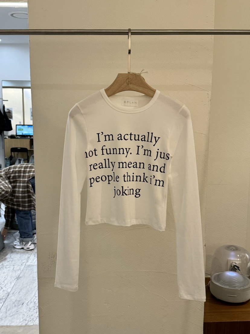 BPLAN韓國直郵東大門代購女裝新品人氣職業時尚熱賣長袖T恤BPLAN長袖T恤圖色2
