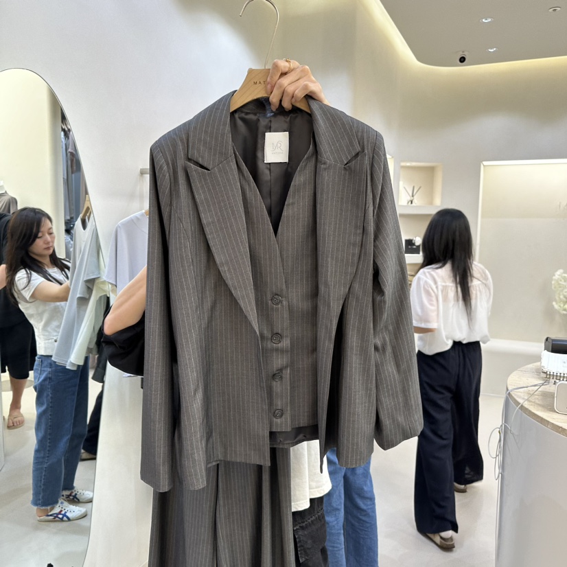 MATIERE韓國直郵女裝新品人氣職業推薦熱賣時尚真品休閑夾克MATIERE夾克