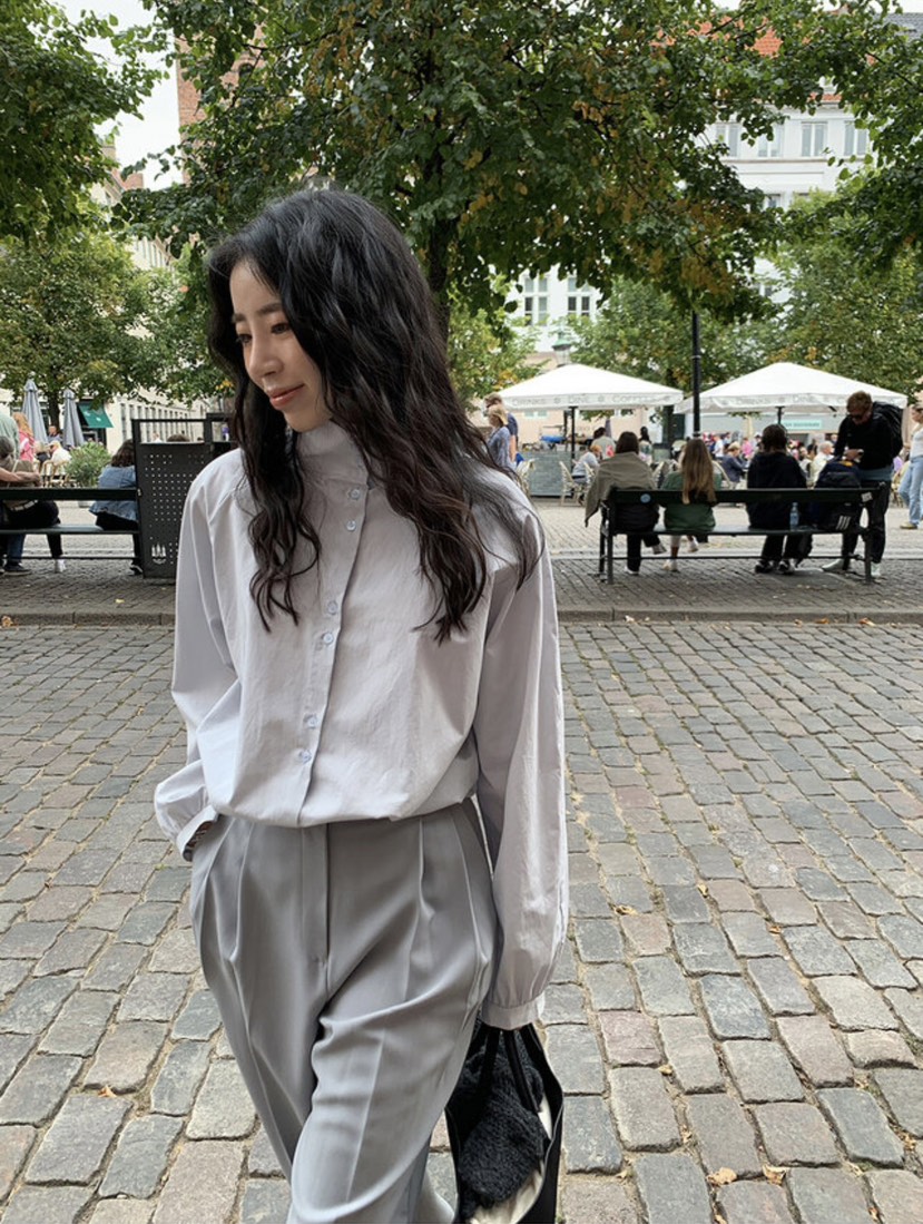 BONHEUR直郵韓國代購女裝新款推薦人氣24秋冬職業襯衫蕾絲衫BONHEUR-2件起襯衫/蕾絲衫