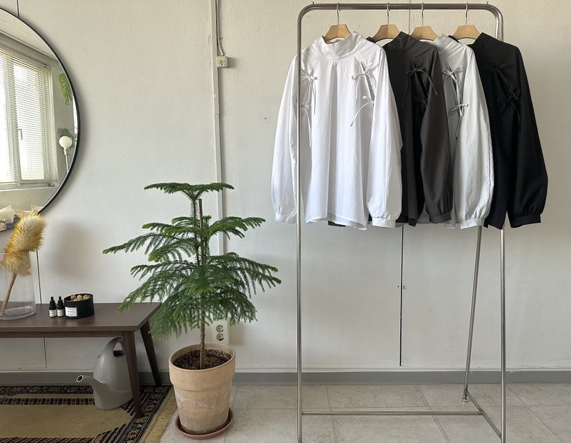 BONHEUR直郵韓國代購女裝新款推薦人氣24秋冬職業襯衫蕾絲衫BONHEUR-2件起襯衫/蕾絲衫