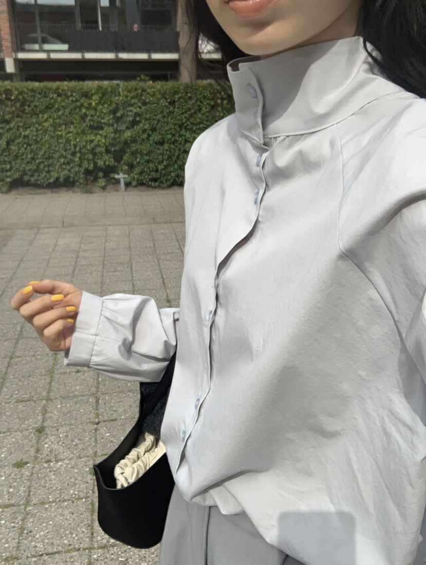 BONHEUR直郵韓國代購女裝新款推薦人氣24秋冬職業襯衫蕾絲衫BONHEUR-2件起襯衫/蕾絲衫