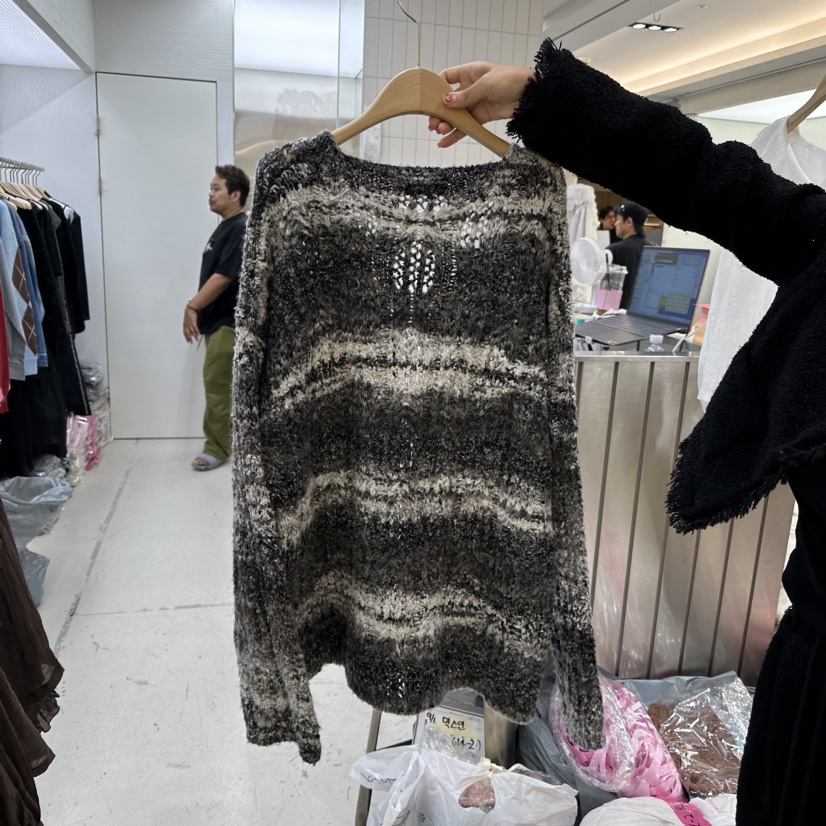 MIXXIN直郵韓國代購女裝新品休閑人氣職業真品推薦針織衫羊毛MIXXIN針織衫