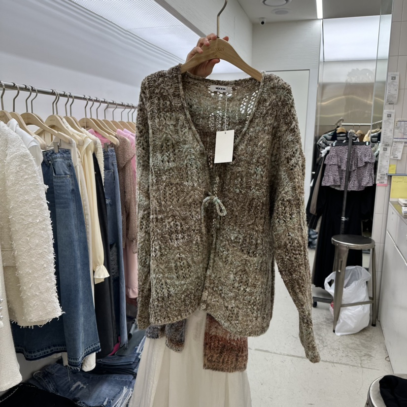 MIXXIN直郵韓國代購女裝新品休閑人氣職業真品推薦針織衫羊毛MIXXIN針織衫圖色2