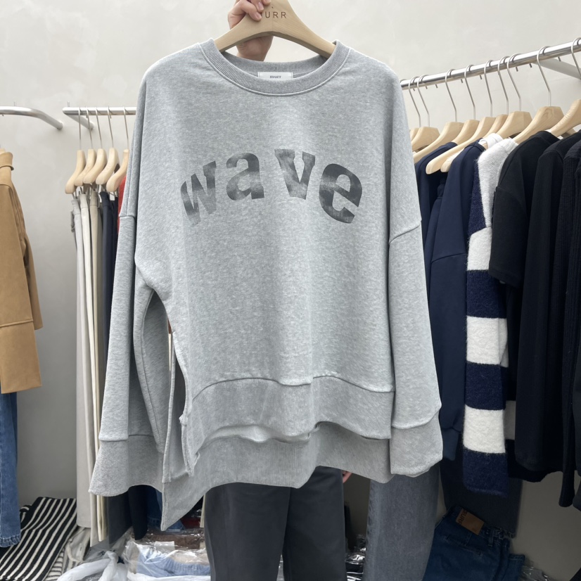 MURR直郵韓國代購女裝新品推薦時尚24秋冬人氣休閑熱賣衛衣MURR衛衣