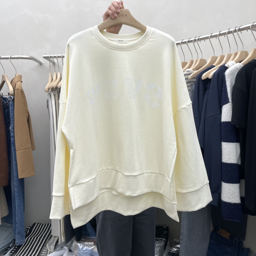 MURR直郵韓國代購女裝新品推薦時尚24秋冬人氣休閑熱賣衛衣MURR衛衣圖色2