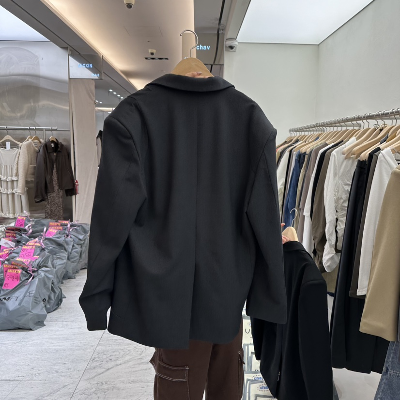 CHAV直郵韓國代購女裝新款人氣真品熱賣推薦休閑職業24秋冬夾克CHAV夾克