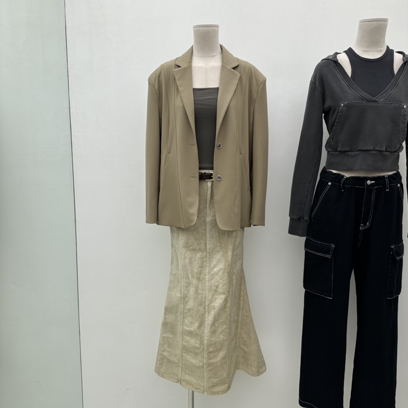 CHAV直郵韓國代購女裝新款人氣真品熱賣推薦休閑職業24秋冬夾克CHAV夾克