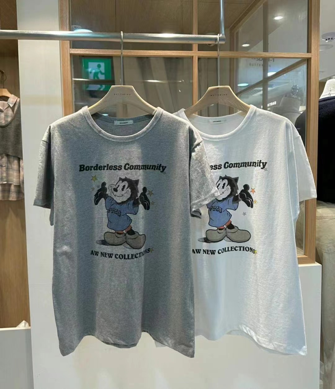 MEANING韓國直郵女裝新款真品熱賣24秋冬時尚推薦職業T恤ARLOWT恤