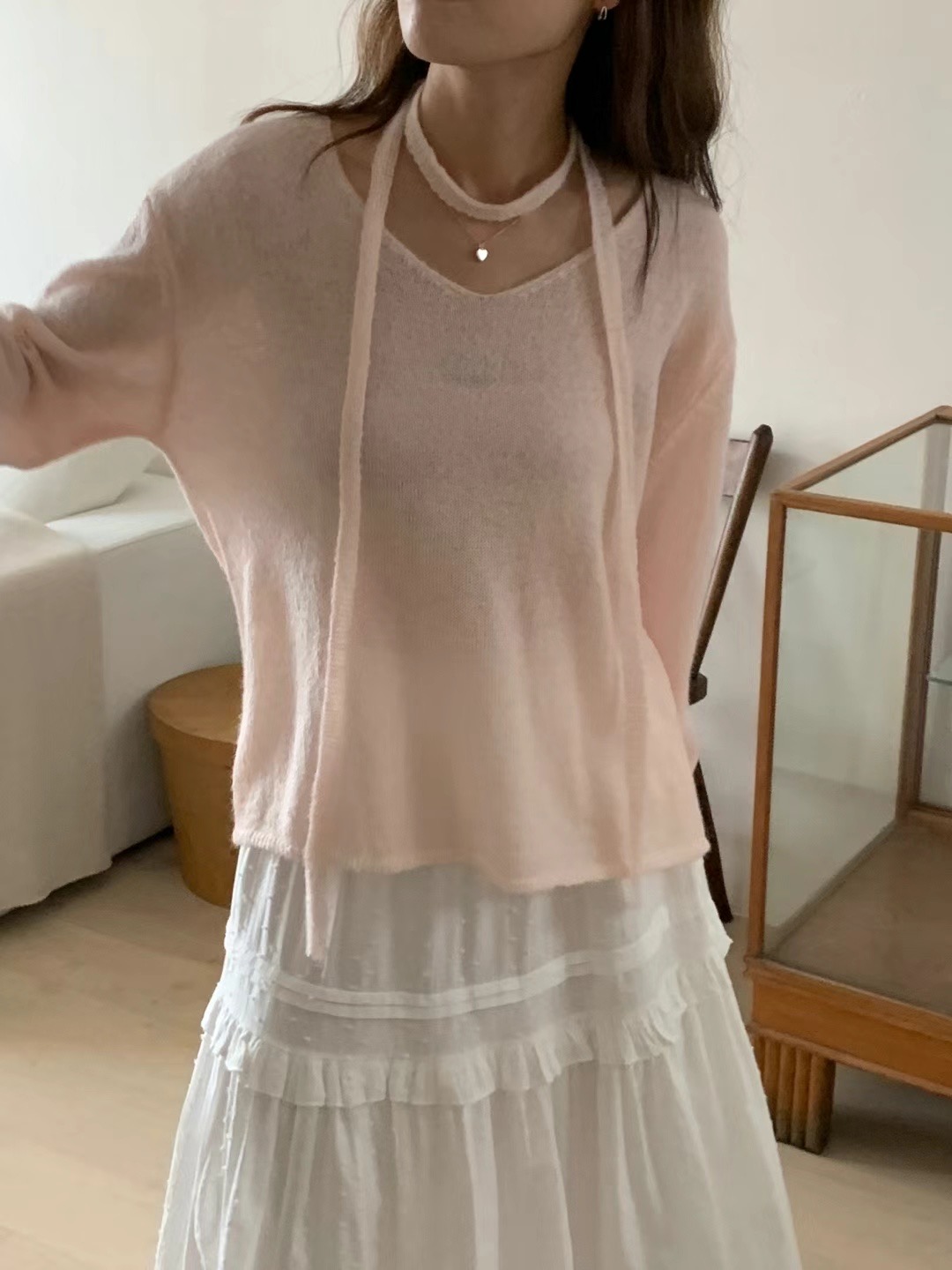 FLAMINGO韓國直郵女裝新品24秋冬真品時尚休閑推薦針織衫FLAMINGO針織衫