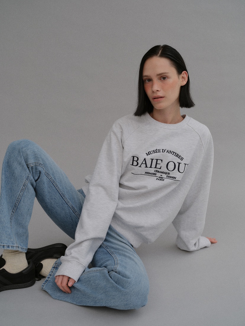 BAIE OUD/OFCEDRE韓國直郵女裝新款時尚人氣推薦衛衣刺繡BAIE OUD/OFCEDRE衛衣