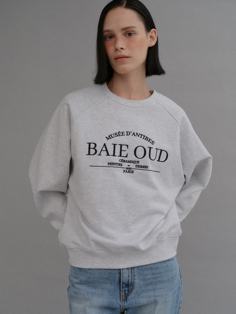 BAIE OUD/OFCEDRE韓國直郵女裝新款時尚人氣推薦衛衣刺繡BAIE OUD/OFCEDRE衛衣