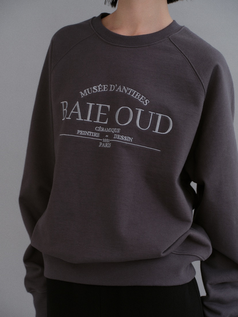 BAIE OUD/OFCEDRE韓國直郵女裝新款時尚人氣推薦衛衣刺繡BAIE OUD/OFCEDRE衛衣