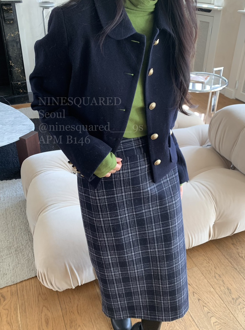 NINESQUARED韓國直郵東大門代購女裝新品時尚推薦熱賣人氣長裙NINESQUARED長裙