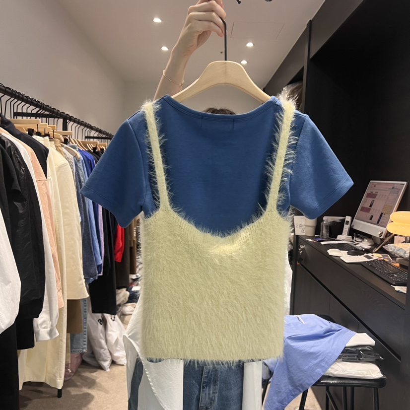 VASIL韓國直郵東大門代購女裝新品職業人氣推薦時尚吊帶背心VASIL吊帶/背心