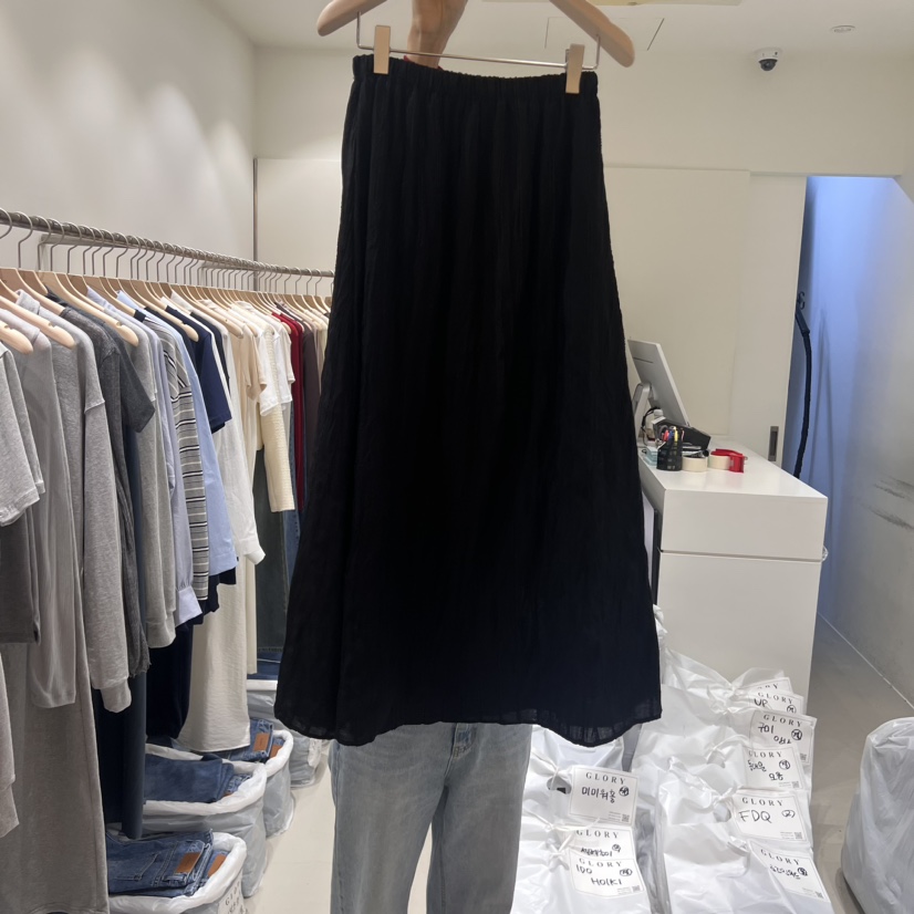 GLORY直郵韓國代購女裝新品休閑人氣真品時尚24秋冬推薦長裙GLORY長裙