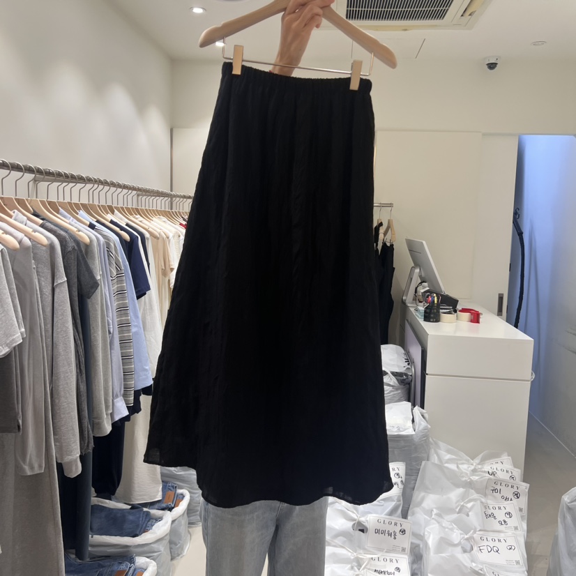 GLORY直郵韓國代購女裝新品休閑人氣真品時尚24秋冬推薦長裙GLORY長裙圖色2