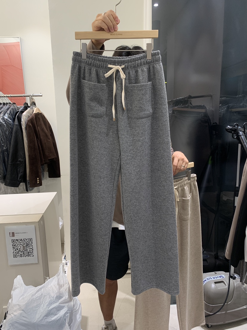 MEMO CLASSIC直郵韓國代購女裝新品人氣時尚24秋冬休閑褲MEMO CLASSIC休閑褲圖色2