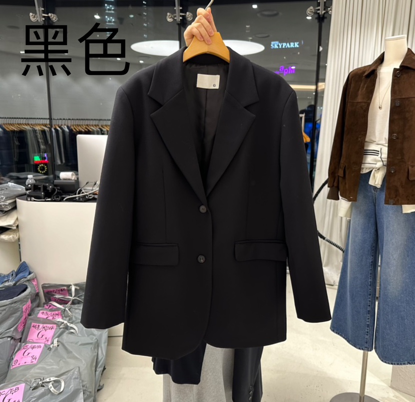 G牌/TREND SELLER直郵韓國代購女裝新品熱賣休閑24秋冬夾克G/TREND SELLER夾克圖色2