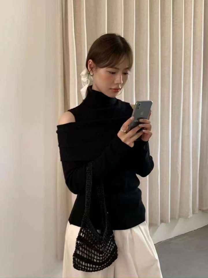 CRONG韓國直郵女裝新款真品熱賣休閑時尚職業推薦人氣針織衫CRONG針織衫