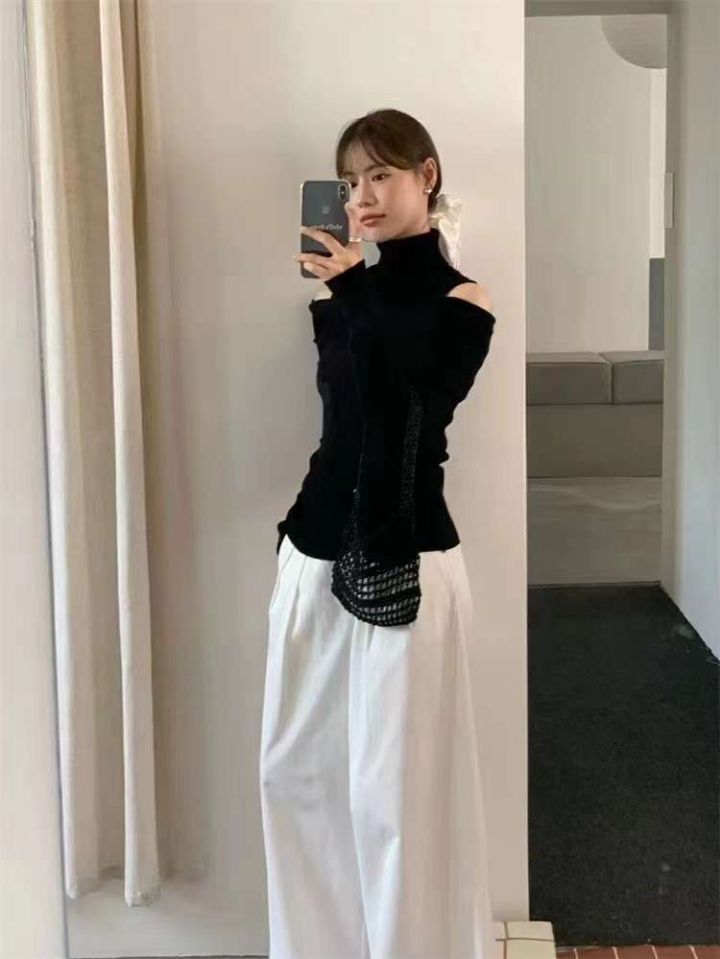 CRONG韓國直郵女裝新款真品熱賣休閑時尚職業推薦人氣針織衫CRONG針織衫