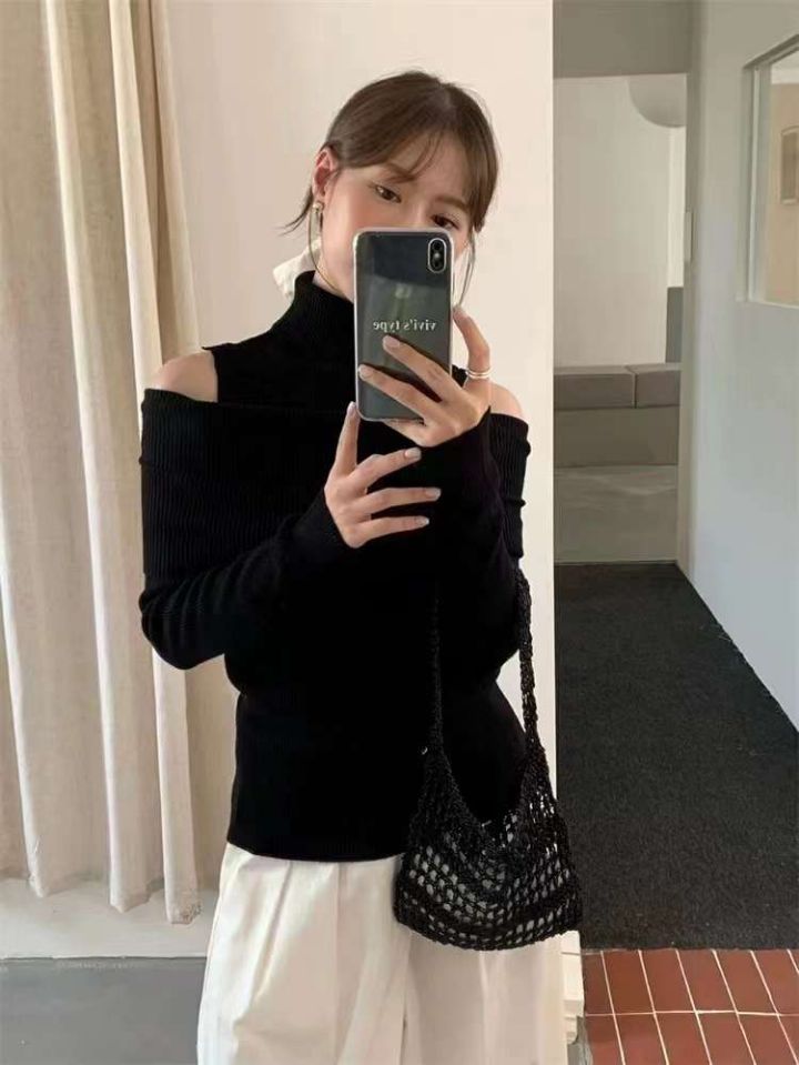 CRONG韓國直郵女裝新款真品熱賣休閑時尚職業推薦人氣針織衫CRONG針織衫圖色2