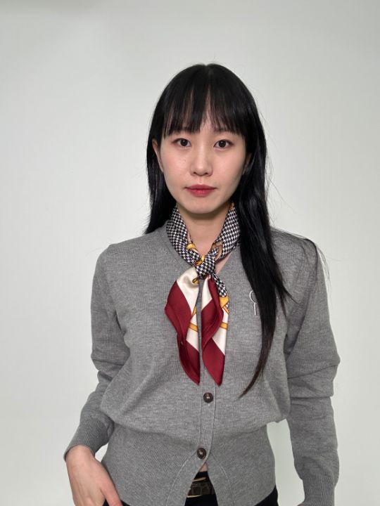 MONCO韓國直郵女裝新品熱賣24秋冬真品職業推薦時尚圍巾披肩TROIS DE LEI圍巾/披肩