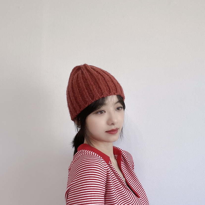 LOVELY HAT韓國直郵東大門實拍女裝新款人氣真品推薦24秋冬帽子LOVELY HAT帽子圖色2