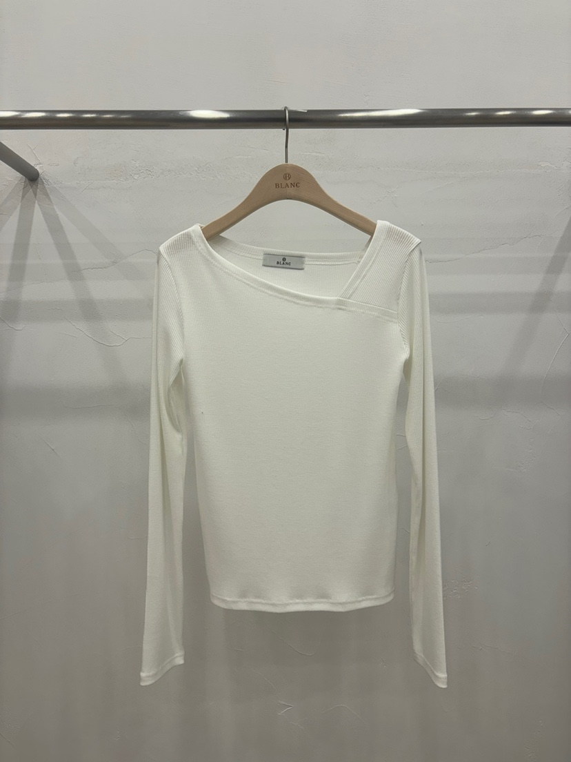 BLANC-A韓國直郵女裝新款時尚推薦人氣真品24秋冬長袖T恤BLANC-A長袖T恤圖色3