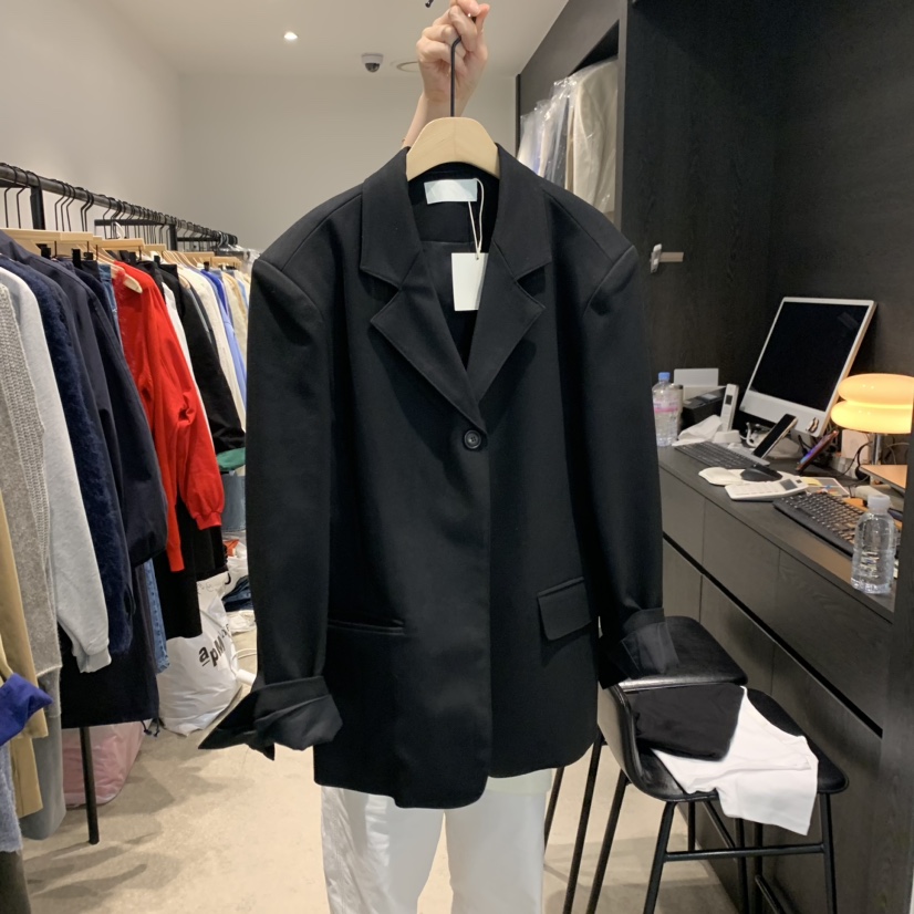 VASIL韓國直郵東大門實拍女裝新品職業時尚休閑熱賣推薦夾克VASIL夾克圖色2