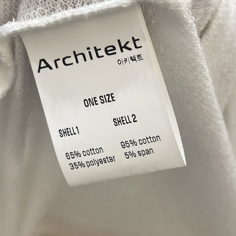 ARCHITEKT韓國直郵女裝新品24秋冬職業時尚推薦熱賣長袖T恤ARCHITEKT長袖T恤