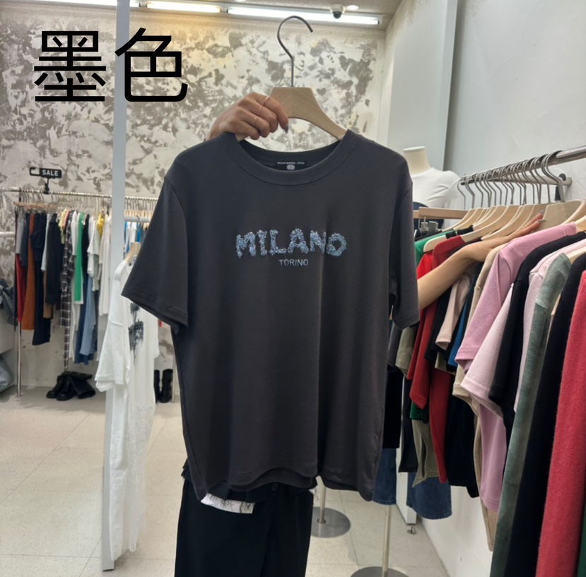 NYLON韓國直郵女裝新品24秋冬推薦休閑職業真品熱賣時尚T恤NYLONT恤圖色3