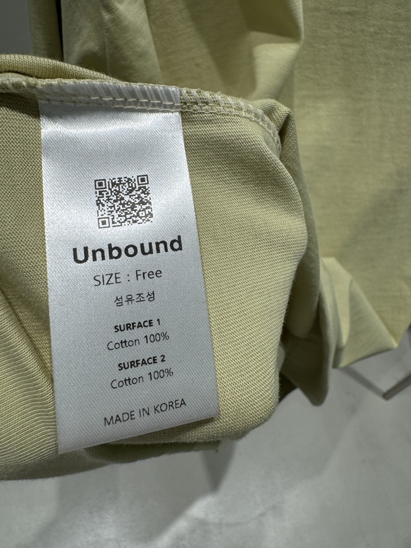 unbound韓國直郵女裝新品24秋冬時尚熱賣推薦休閑長袖T恤unbound長袖T恤