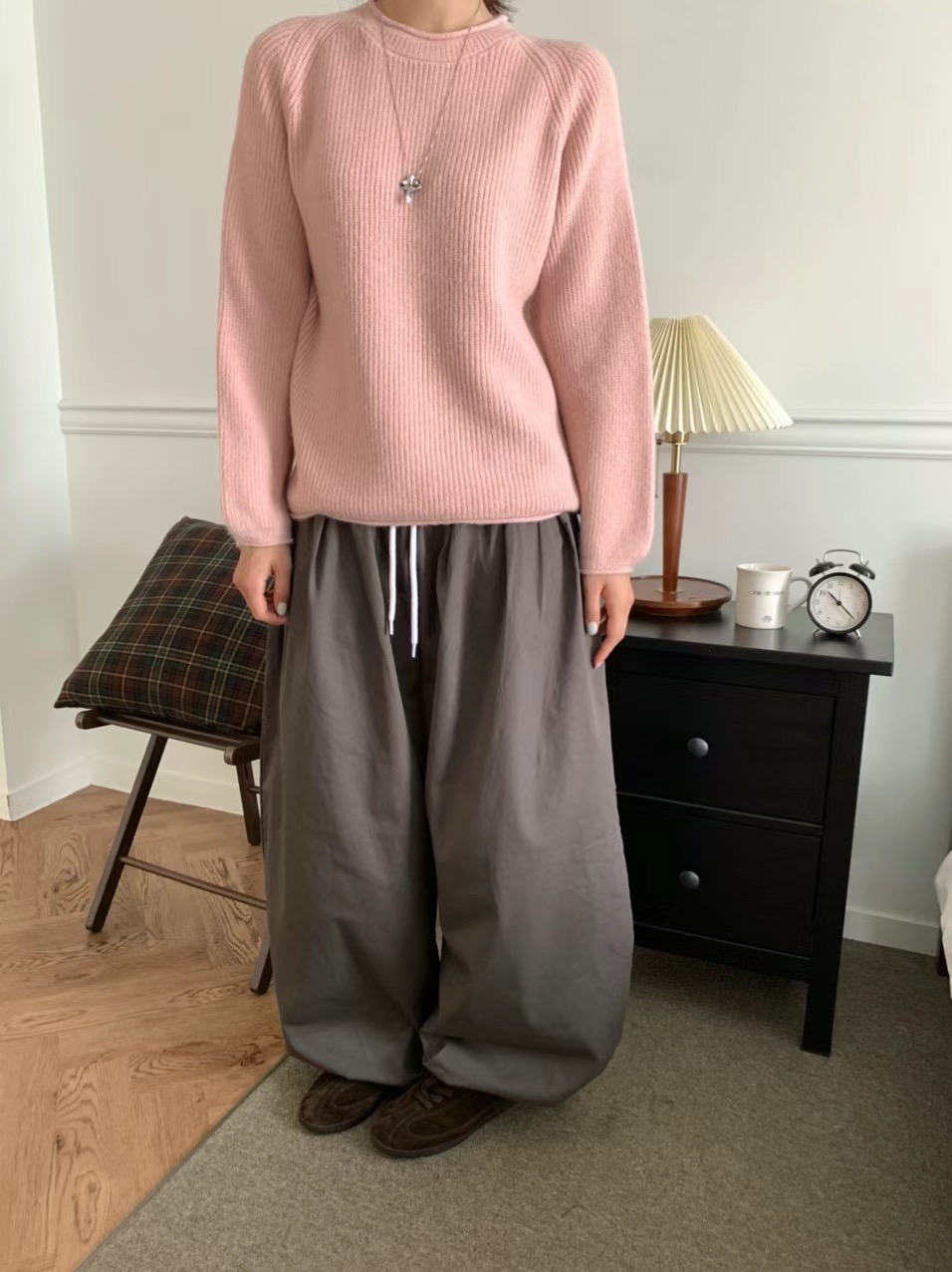PEPPER韓國直郵東大門實拍女裝新品真品時尚推薦休閑針織衫PEPPER-OT針織衫