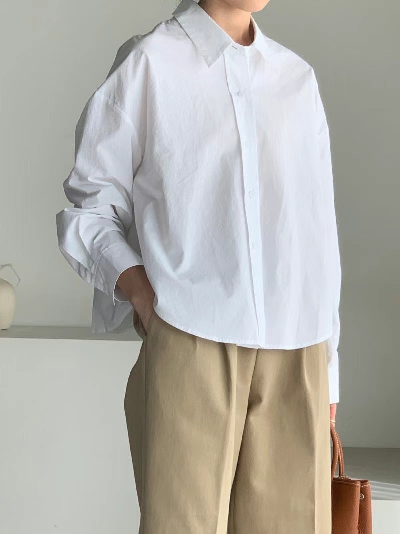 BARISTAR韓國直郵東大門代購女裝新品職業休閑真品襯衫蕾絲衫MAY SEVEN襯衫/蕾絲衫