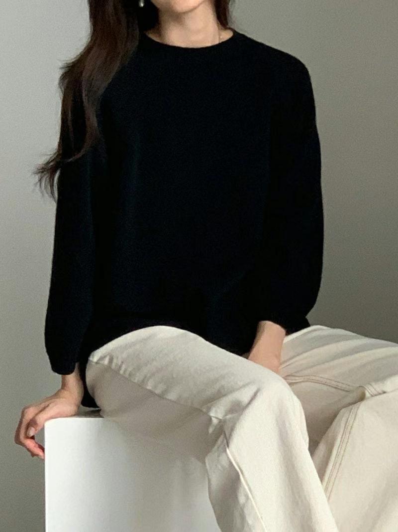 BARISTAR韓國直郵東大門代購女裝新款人氣真品職業休閑針織衫MAY SEVEN針織衫