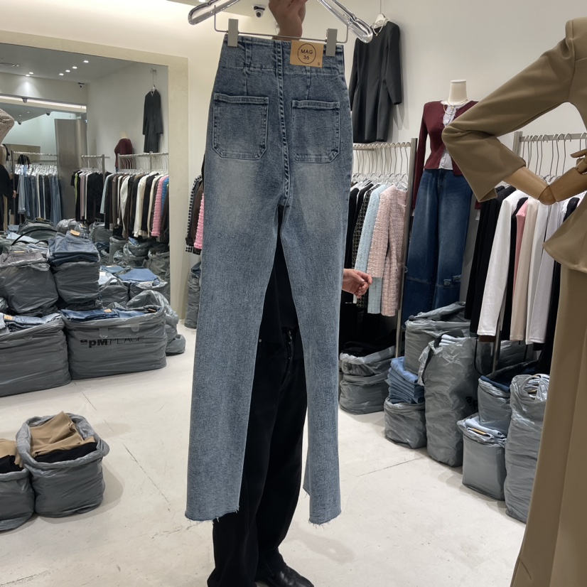 MAGNOLIA36-P韓國直郵東大門實拍女裝新款推薦熱賣牛仔褲MAGNOLIA36-P牛仔褲